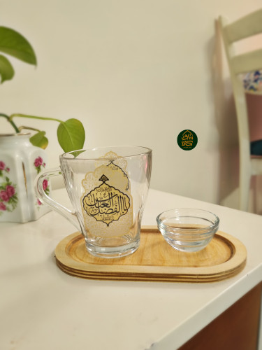 لیوان و زیرلیوانی کادویی
