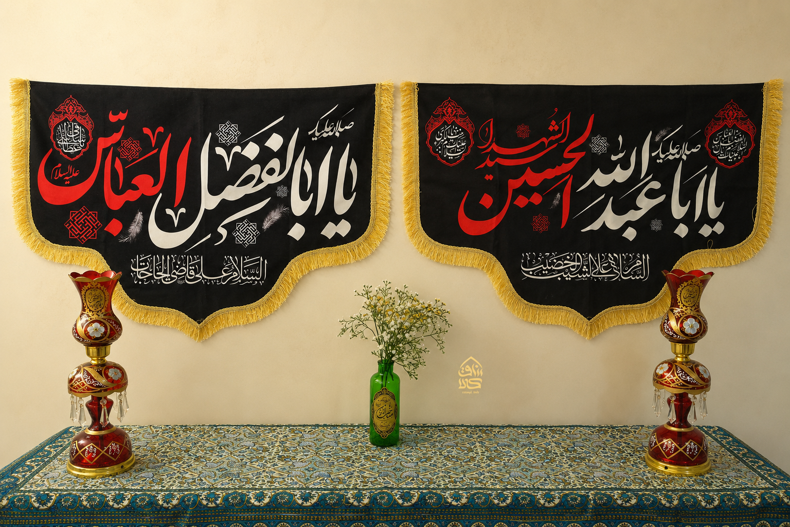 کتیبه افقی محرم