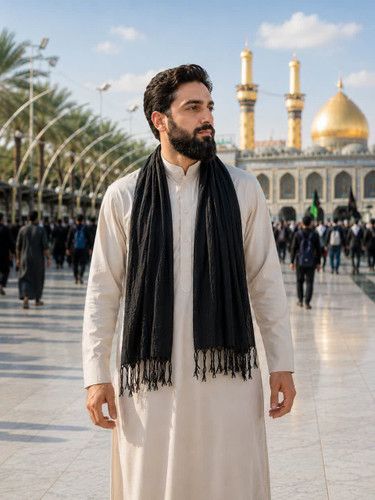 شال عزای مشکی