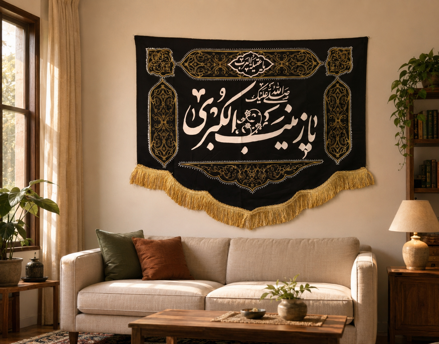 کتیبه افقی محرم