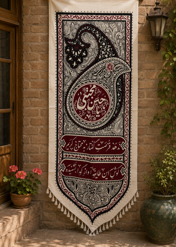 بیرق عمودی امام حسن