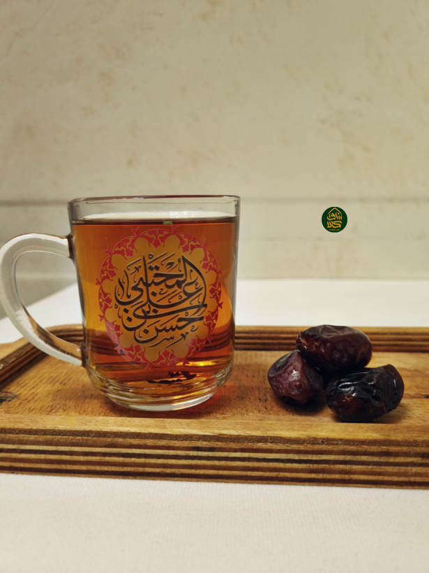 نیم لیوان دسته دار با اذکار مختلف