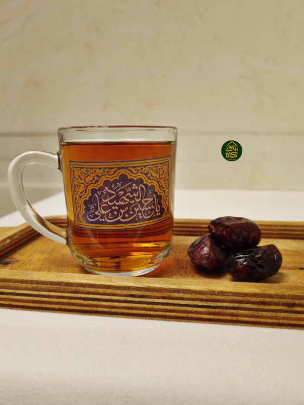 نیم لیوان دسته دار با اذکار مختلف