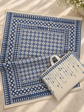 سجاده مخمل و کیف طرح زیلو